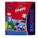 baby Happy 3 MIDI (5-9 kg) Big Pack 86 pieces